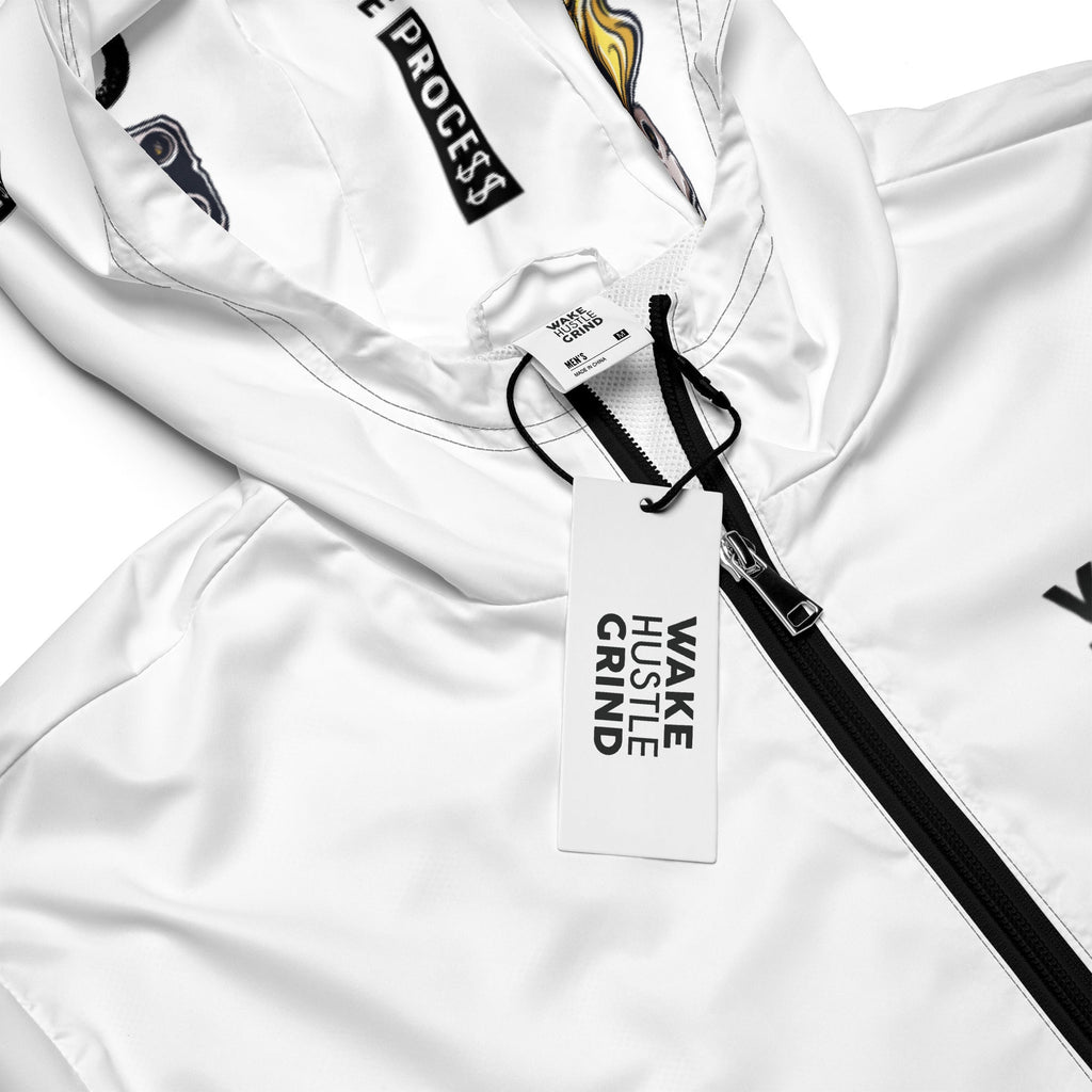 go-big all-over-print-mens-windbreaker-black-front-wake-hustle-grind-trust-process