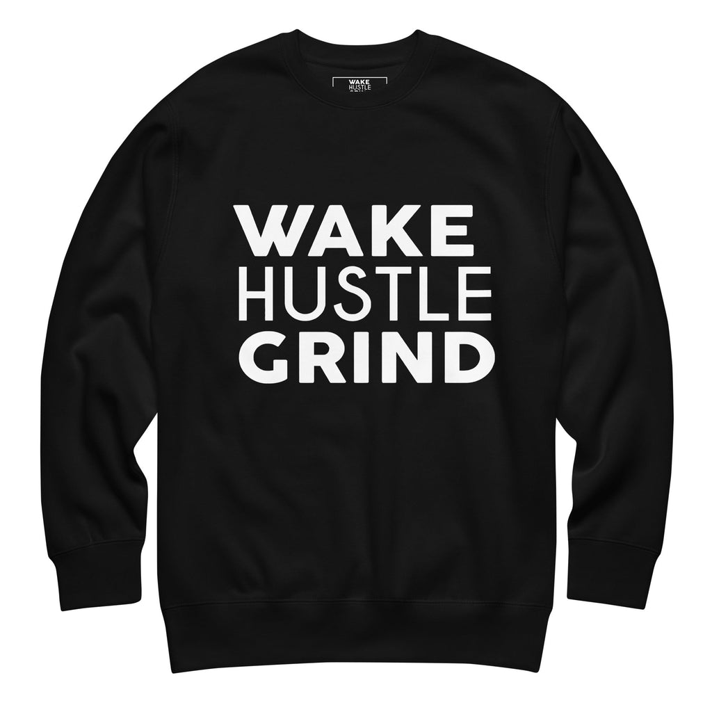 wake-hustle-grind-sweatshirt-black-front-